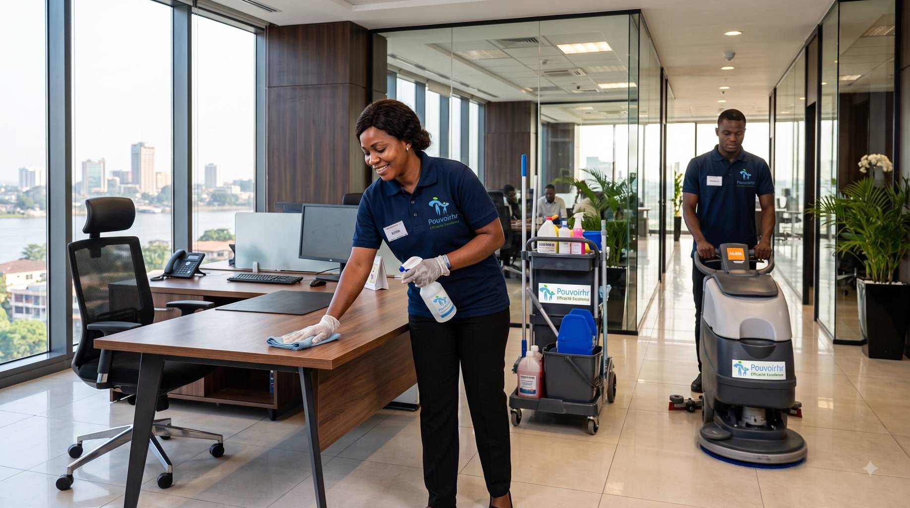 Entretien et housekeeping professionnel